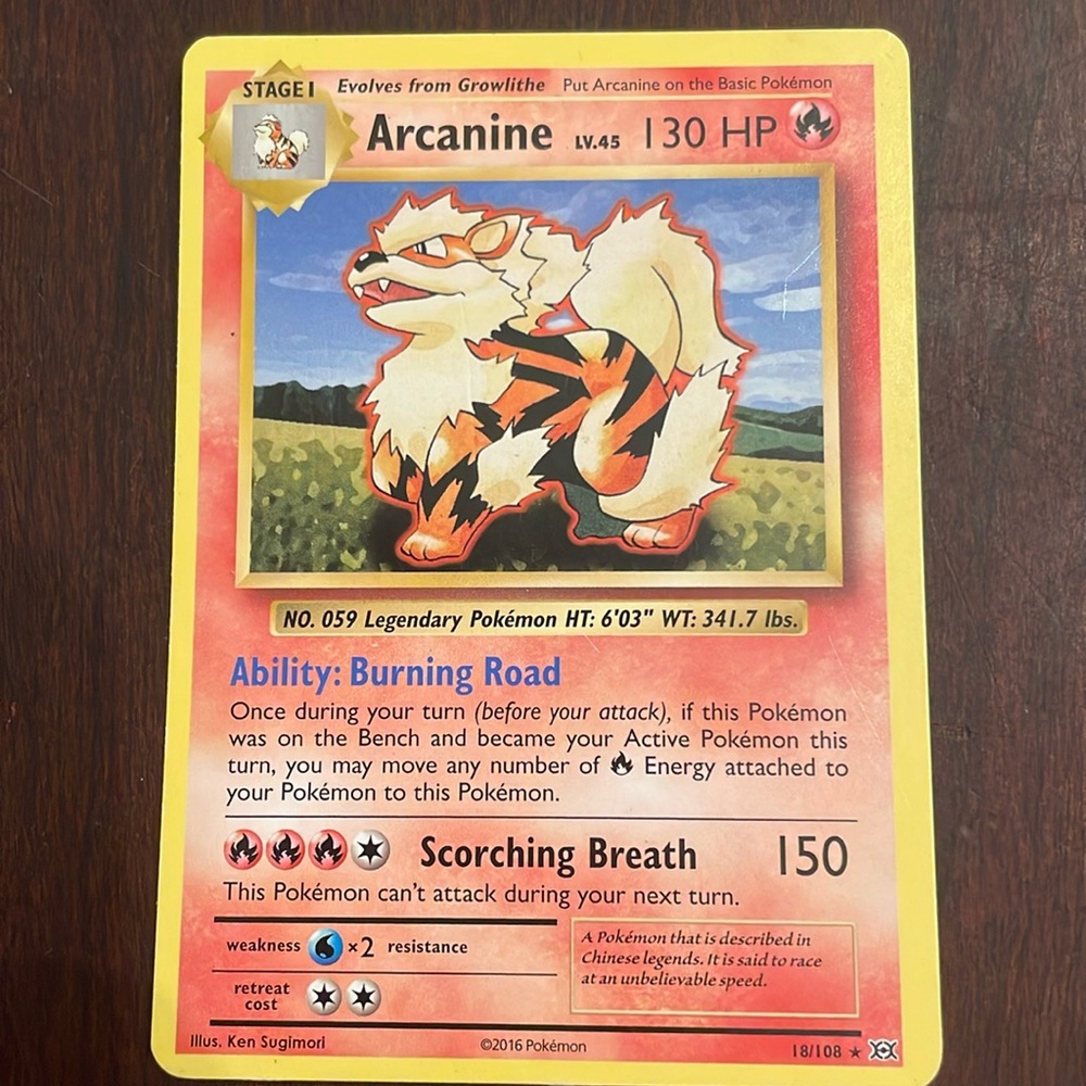 Arcanine 18/108